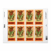 Homebrewing Supplies Bier Fun Party Monster Label (Full Sheet)