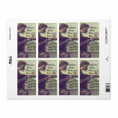 Homebrouwbenodigdheden voor bietenhuismerken etiket (Full Sheet)