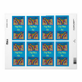 Homebrouwbenodigdheden voor bietenhuismerken etiket (Full Sheet)