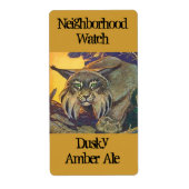 Homebrouwbenodigdheden voor brouwerijen met homebr etiket (Voorkant)