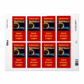 Homebrouwbenodigdheden voor brouwerijen met homebr etiket (Full Sheet)