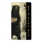 Homebrouwbenodigdheden voor brouwerijen met homebr etiket (Voorkant)