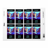 Homebrouwbenodigdheden voor brouwerijen met homebr etiket (Full Sheet)