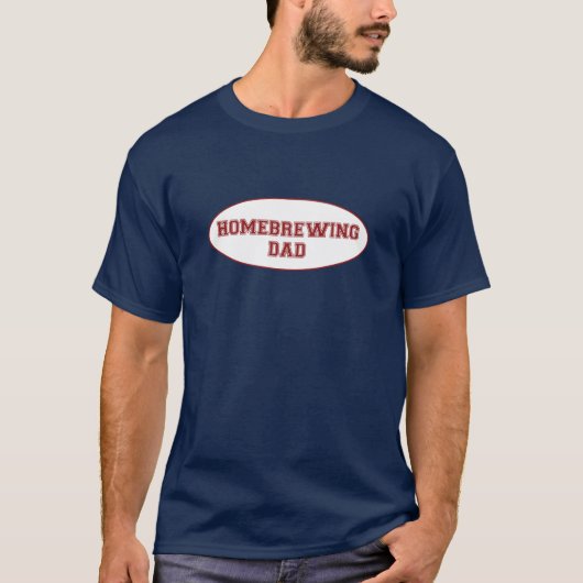 Homebrouwen Shirt van papa (Voorkant)