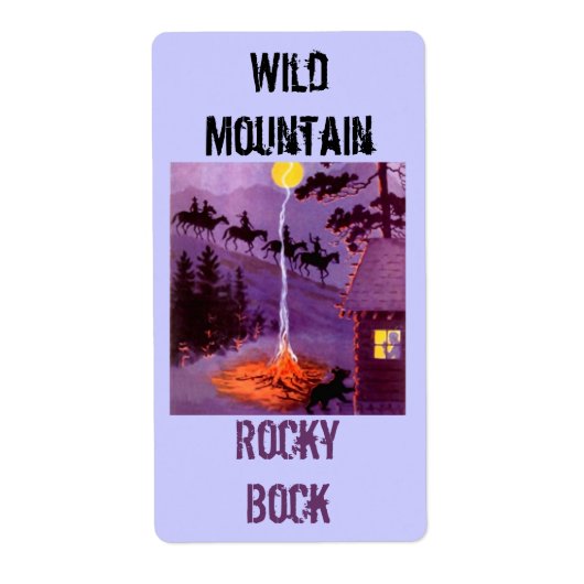 Homebrouwende voorraad bierbrouwerende labels aanp (Voorkant)