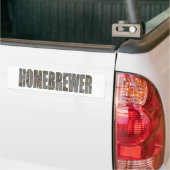 Homebrouwerij Bumpersticker (Op Truck)