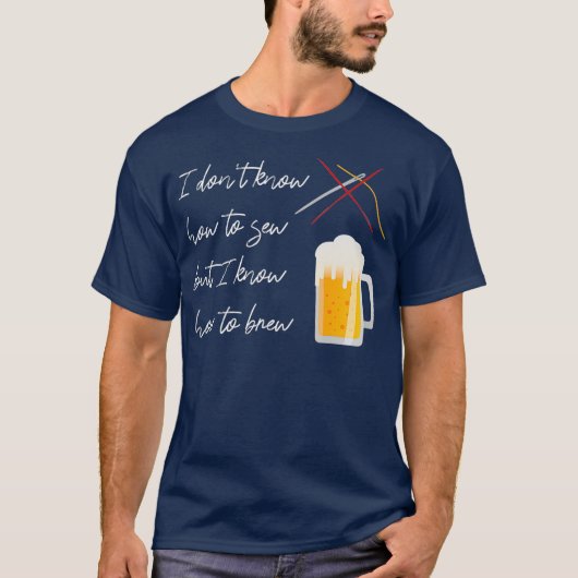 Homebrouwerij van de brouwerij t-shirt (Voorkant)