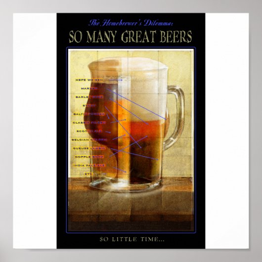 Homebrouwers dilemma poster (Voorkant)