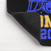 Homecoming 2025 Hoco Football Mama Girl Blue Gold  Muismat (Hoek)