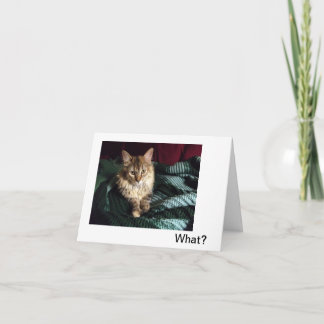 Homecoming Bedankkaart