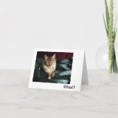 Homecoming Bedankkaart (Voorkant)