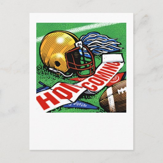 Homecoming briefkaart (Voorkant)