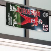 Homecoming Football Senior Class Sports Photo Spandoek (Buitenkant Gebouw)