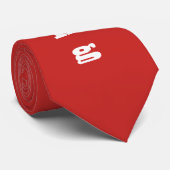 Homecoming Football Spel Necktie Stropdas (Opgerold)