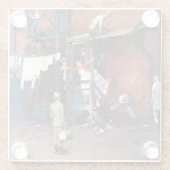 Homecoming G.I. Glazen Onderzetter (Achterkant)