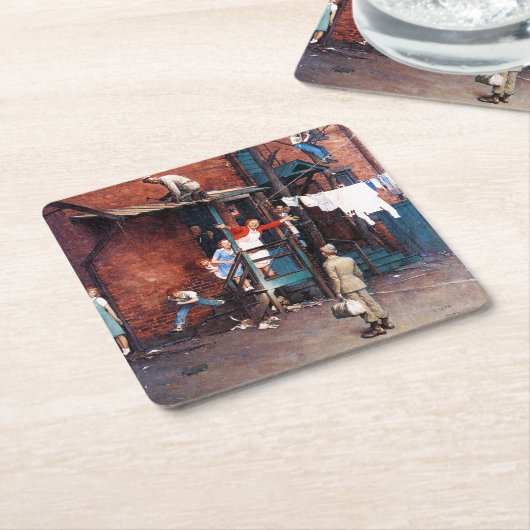 Homecoming G.I. Kartonnen Onderzetters (Schuin)