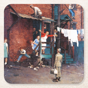 Homecoming G.I. Kartonnen Onderzetters