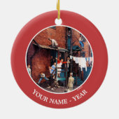 Homecoming G.I. Keramisch Ornament (Achterkant)