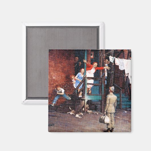 Homecoming G.I. Magneet (Voorkant / Achterkant)