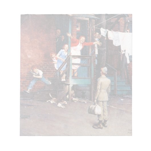 Homecoming G.I. Notitieblok (Voorkant)