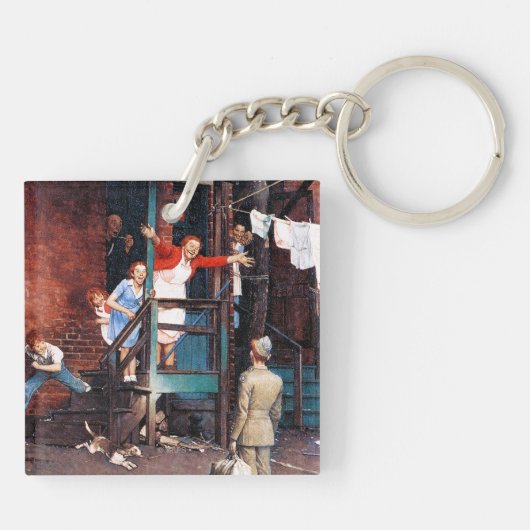 Homecoming G.I. Sleutelhanger (Achterkant)