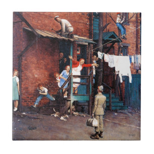 Homecoming G.I. Tegeltje