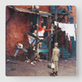 Homecoming G.I. Vierkante Klok (Voorkant)