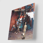 Homecoming G.I. Vierkante Klok (Hoek)