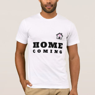 Homecoming Heartfelt Typography T-shirt
