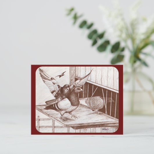 Homecoming Homers Briefkaart (Staand voorkant)