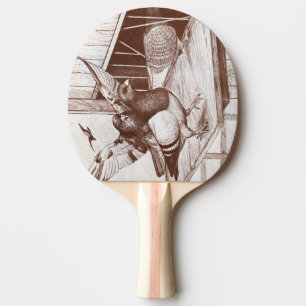Homecoming Homers Tafeltennisbatje