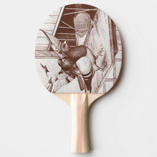 Homecoming Homers Tafeltennisbatje (Voorkant)