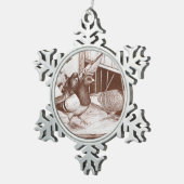 Homecoming Homers Tin Sneeuwvlok Ornament (Rechts)