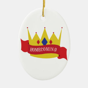 Homecoming Keramisch Ornament