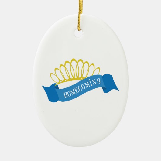 Homecoming Keramisch Ornament (Voorkant)