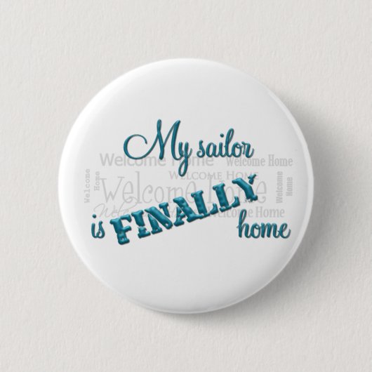 Homecoming: Knop Sailor Ronde Button 5,7 Cm (Voorkant)