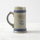 HOMECOMING "Let's Party" stein (keramiek) Bierpul (Links)