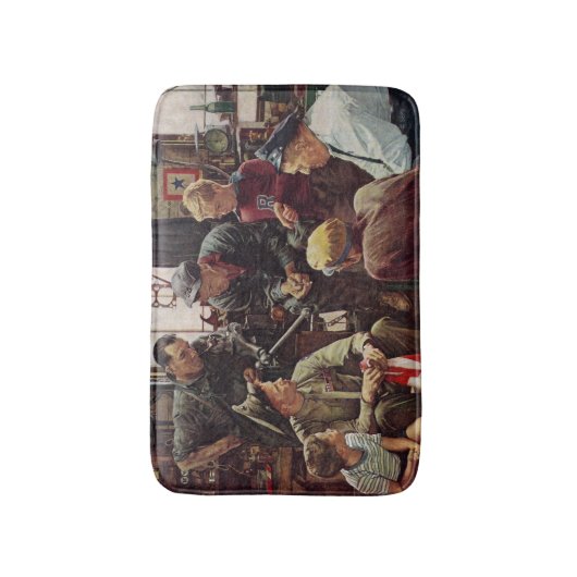 Homecoming Marine Badmat (Voorkant Verticaal)