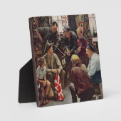 Homecoming Marine Fotoplaat (Voorkant)