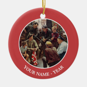 Homecoming Marine Keramisch Ornament