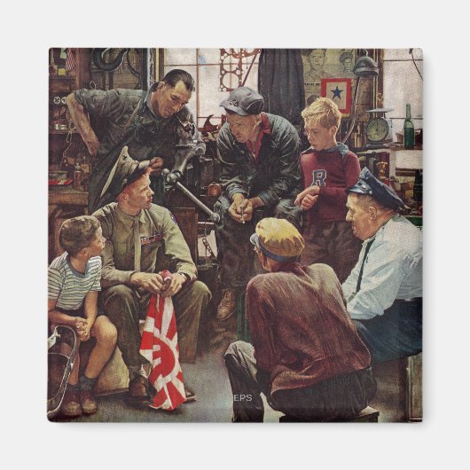 Homecoming Marine Magneet (Voorkant)