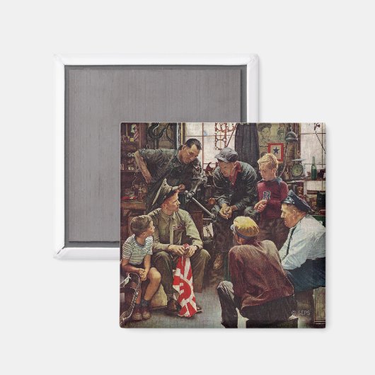 Homecoming Marine Magneet (Voorkant / Achterkant)