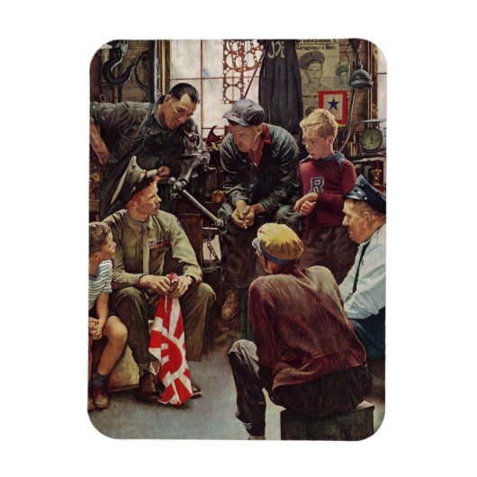 Homecoming Marine Magneet (Verticaal)