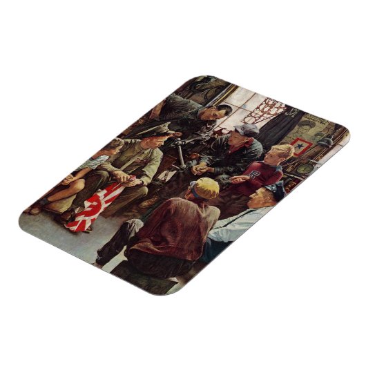 Homecoming Marine Magneet (Linkerzijde)