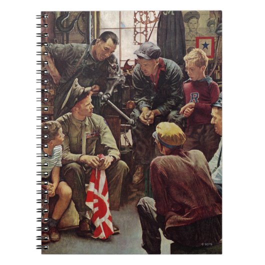 Homecoming Marine Notitieboek (Voorkant)