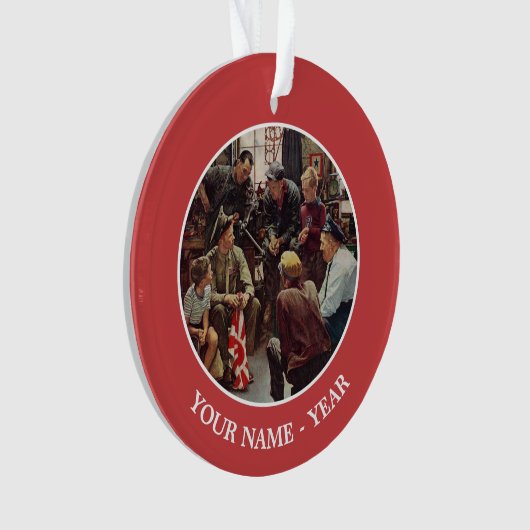 Homecoming Marine Ornament (voorkant)