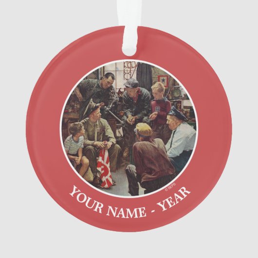 Homecoming Marine Ornament (achterkant)