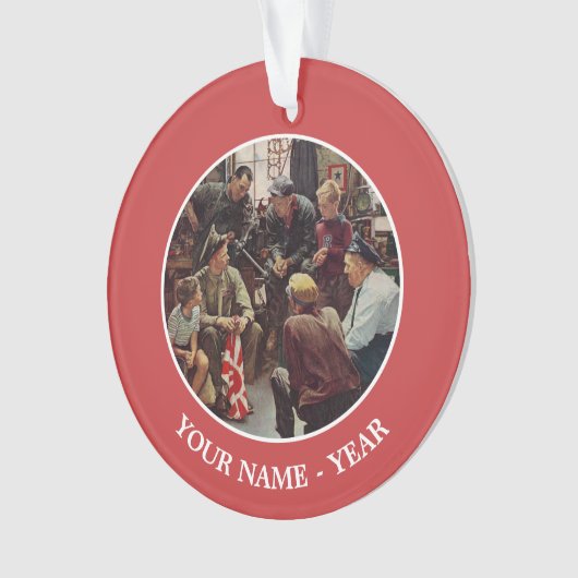 Homecoming Marine Ornament (voorkant)