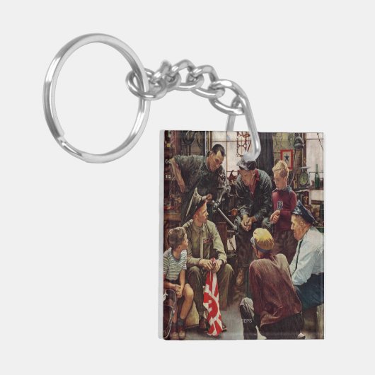 Homecoming Marine Sleutelhanger (Voorkant Links)