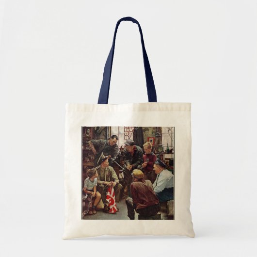 Homecoming Marine Tote Bag (Voorkant)